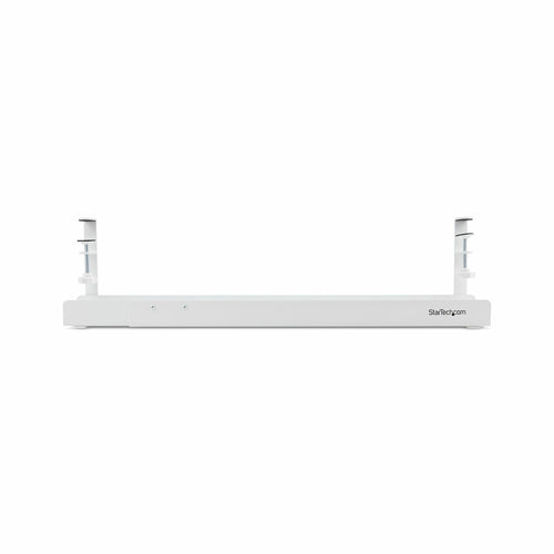 Cable Management Tray StarTech.com Under Desk Adjustable White Steel Power Bar Holder