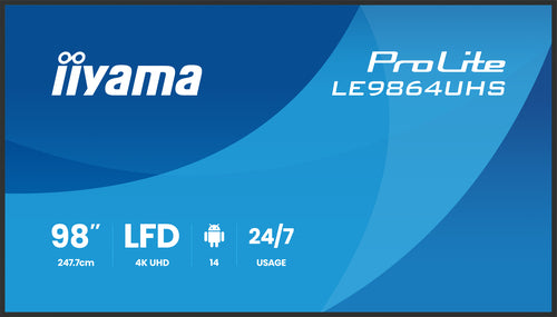 iiyama LE9864UHS-B1AG Signage Display