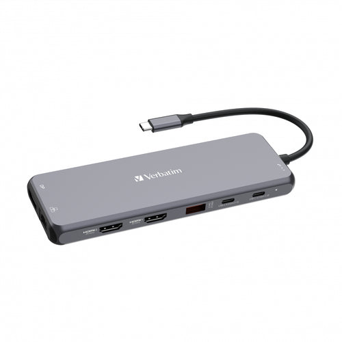 Verbatim CMH-13 USB-C-Hub 10000 Mbit/s HDMI RJ-45 USB 3.2