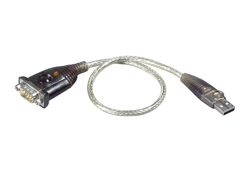 ATEN UC232A Serielles Kabel - 0,35m USB Typ-A auf DB-9 Stecker