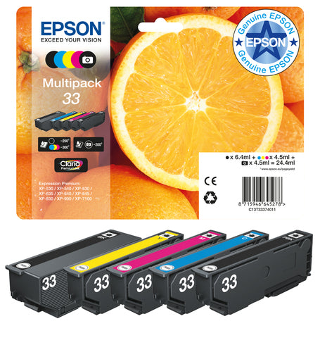 Epson Oranges C13T33374011 ink cartridge