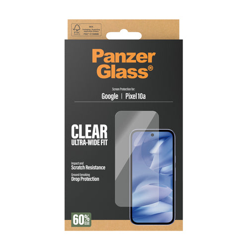 PanzerGlass ® Screen Protector Google Pixel 10a 5G | Ultra-Wide Fit
