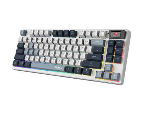 MSI FORGE GK600 TKL WIRELESS SKY keyboard