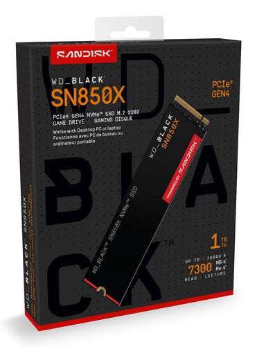 Western Digital Black WD_BLACK SN850X NVMe