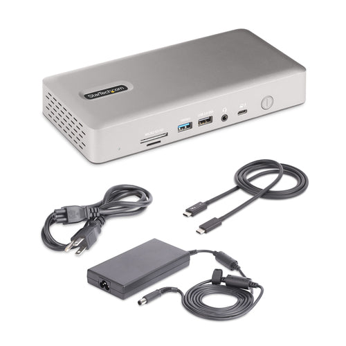 USB4 Thunderbolt 4 Docking Station 98W Charging Quad Display
