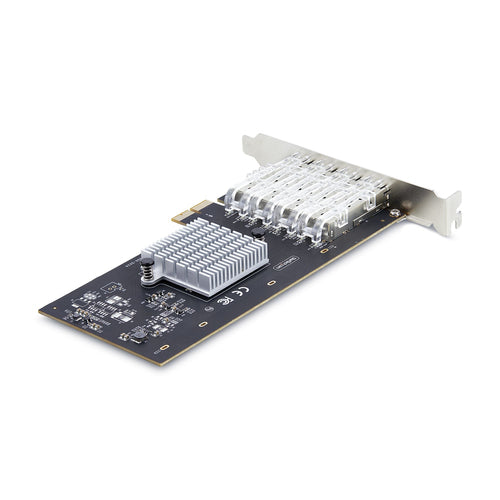 StarTech.com 4-Port GbE SFP Netzwerkkarte - Intel I350-AM4 - PCIe 2.0 - Gigabit-Ethernet-NIC