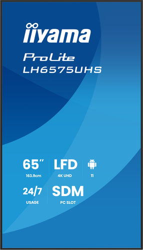 iiyama LH6575UHS-B2AG Signage Display