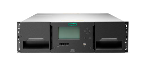 HPE Storage MSL3040 Tape Library, 1x LTO-9 SAS-Laufwerk, 45 TB Datenkassetten, Autoloader