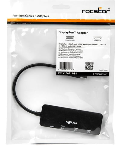 Rocstor Y10A314-B1 interface hub