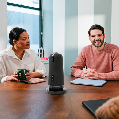 Owl Labs Meeting Owl 4+ Stand Passive Holder for Conferencing Desk Black