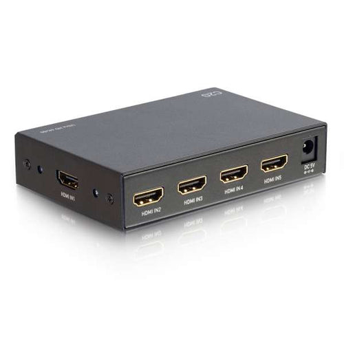 HDMI Selector C2G UltraHD 4K 5x1 Switch 60Hz 18 Gbit/s