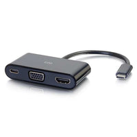 Laptop Dock C2G USB 3.2 Gen 1 Type-C Port Replicator Black