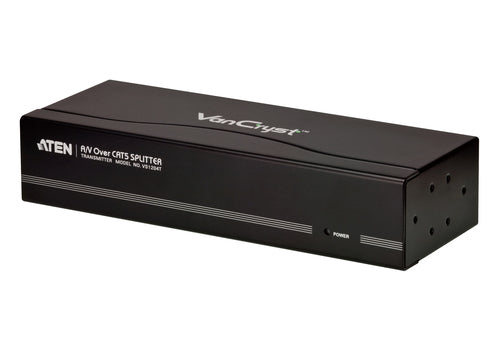 ATEN VS1204T VGA Video Splitter - 1920x1200 Resolution, 300m Range, Black