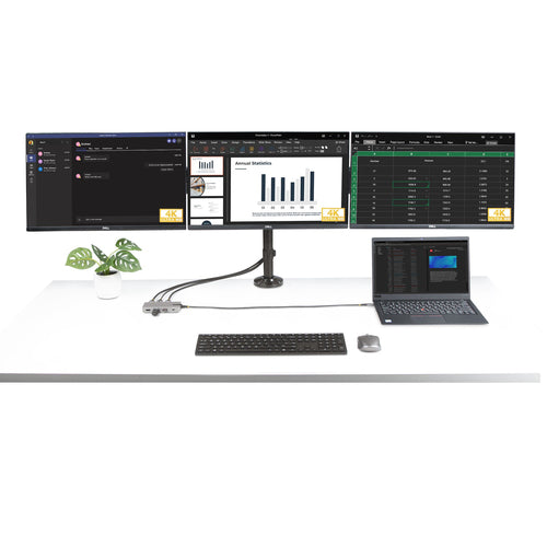 Laptop Dock StarTech.com 117B-USBC-MULTIPORT 3-Display 100W USB-C
