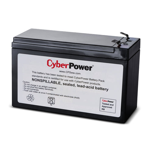 UPS Battery CyberPower RB1290X2 12V 9Ah Sealed Lead Acid Black
