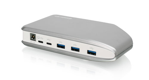 Laptop Docking Station IOGear GUH3C41SD USB 3.2 Gen 2 Type-C MicroSD SD Ports