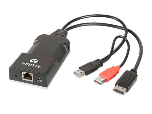 VGA KVM Extender Vertiv Avocent HMXTX Single USB Audio Transmitter Kabelgebunden 5,5 cm