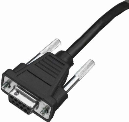 Serial Cable Honeywell 2.9m RS-232 DB9 Male to Female Black