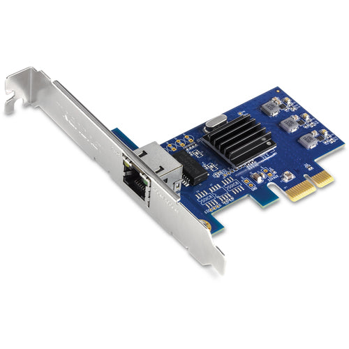 2500Mbps Trendnet PCI Express Ethernet Network Card Internal Wired