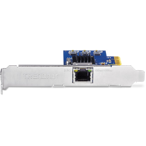 2500Mbps Trendnet PCI Express Ethernet Network Card Internal Wired