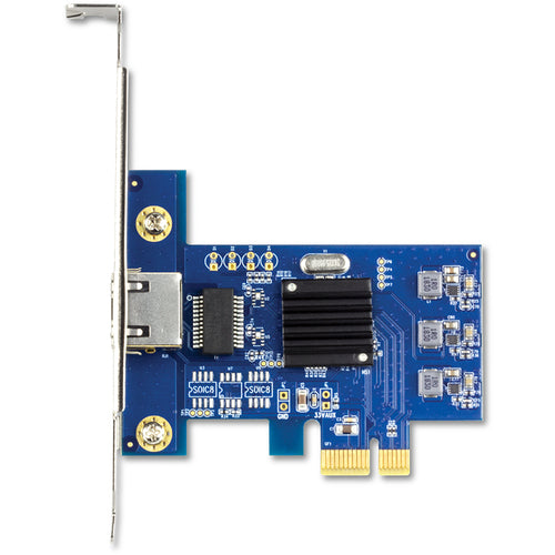 2500Mbps Trendnet PCI Express Ethernet Network Card Internal Wired