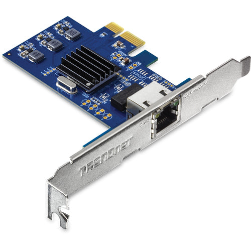 2500Mbps Trendnet PCI Express Ethernet Network Card Internal Wired