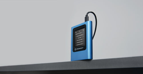 External SSD Kingston IronKey Vault Privacy 80 960GB USB-C 256-bit Encryption