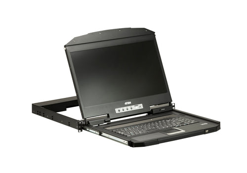 ATEN CL3700NW 18,5-Zoll Rack-Konsole | 1920x1080 | 350 cd/m² | KVM-Switch