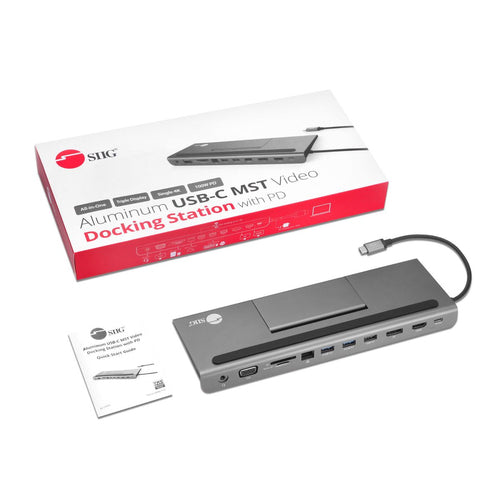 Siig JU-DK0E11-S1 Laptop-Dockingstation/-Portreplikator