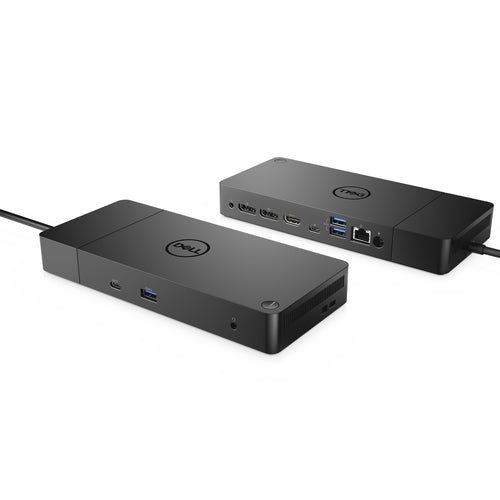 DELL WD19 USB Typ-C Dockingstation Kabelgebunden 10 Gbit/s Schwarz