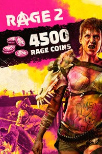 Video Game Currency Microsoft RAGE 2 4500 RAGE Coins Xbox One