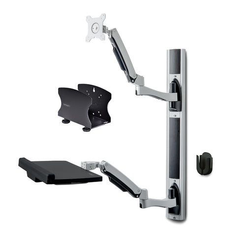 StarTech.com 2PASTSC-WALL-MOUNT desktop sit-stand workplace