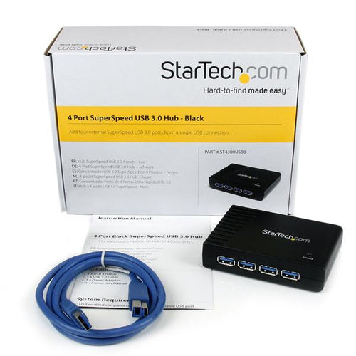 StarTech.com ST4300USB3GB interface hub