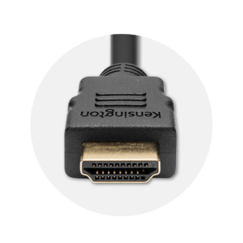 Kensington K33020WW High Speed HDMI Kabel mit Ethernet - 1,8m, 18 Gbit/s, Schwarz