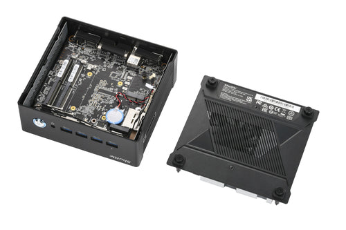 Shuttle Nano PC Mini Computer AMD Ryzen 7 8845HS 24/7-Betrieb