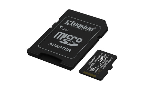 256GB MicroSDXC Card Kingston Canvas Select Plus Gen3 150MB/s A1