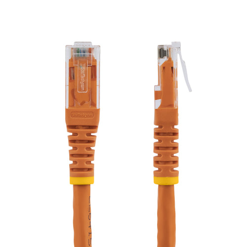 StarTech.com CAT6-Ethernetkabel 7,6m – Orange, 650 MHz, Gigabit-Netzwerk