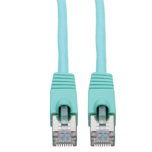 Cat6a 10G Snagless Geschirmtes STP Ethernet Kabel 1,5m Aqua