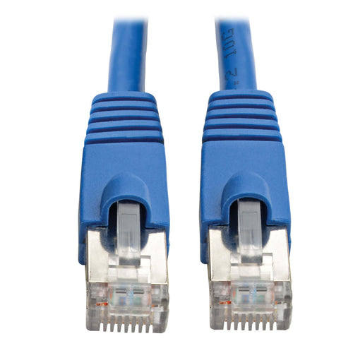 Cat6a 10G Snagless Geschirmtes Ethernet-Kabel 9,14m Tripp Lite Blau