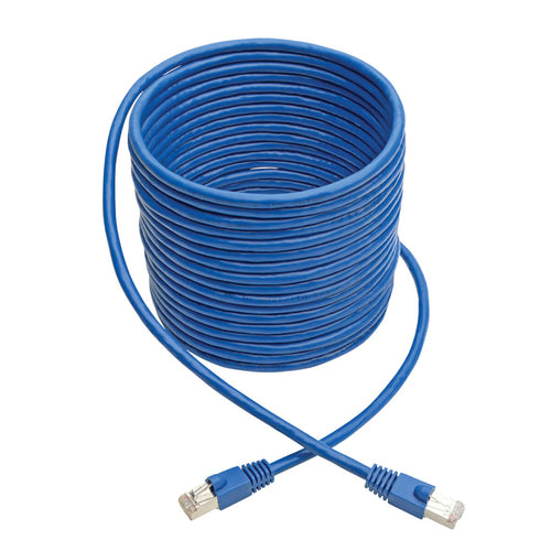 Cat6a 10G Snagless Geschirmtes Ethernet-Kabel 9,14m Tripp Lite Blau