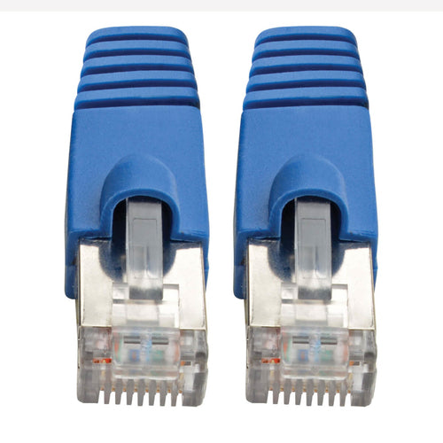 Cat6a 10G Snagless Geschirmtes Ethernet-Kabel 9,14m Tripp Lite Blau