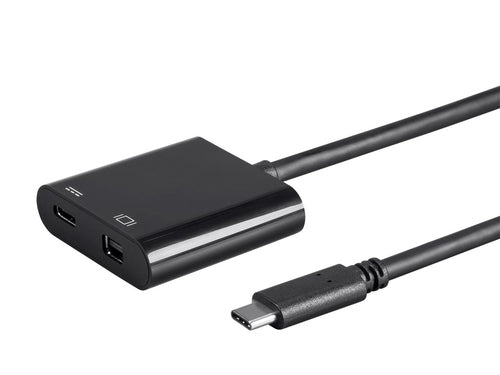 USB 3.2 Gen 1 Type-C Laptop Dock 60W with Mini DisplayPort and USB Ports