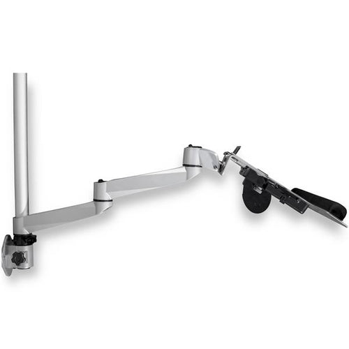 StarTech Sit-Stand Wall Mount Workstation with 34" Monitor Arm & Keyboard Tray - Ergonomic Desk Solution