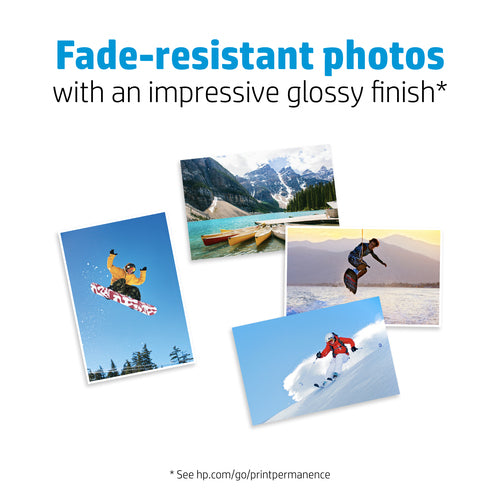 HP Advanced Glossy Photo Paper-25 sht/10 x 15 cm borderless