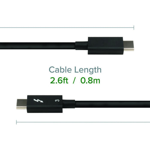 Plugable Technologies TBT3-40G80CM Thunderbolt cable