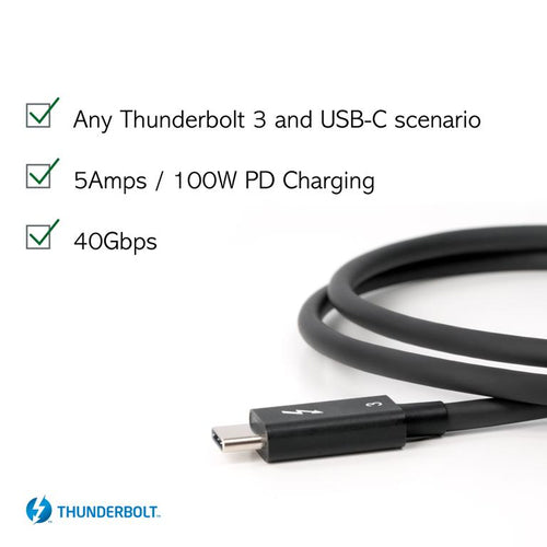 Plugable Technologies TBT3-40G80CM Thunderbolt cable