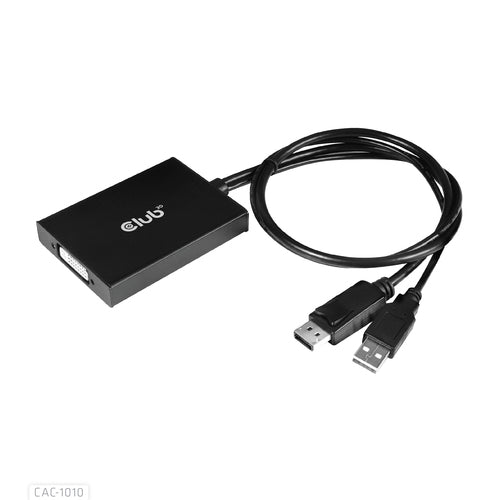 DisplayPort zu Dual-Link DVI-D aktiver Adapter 0,6m Club3D