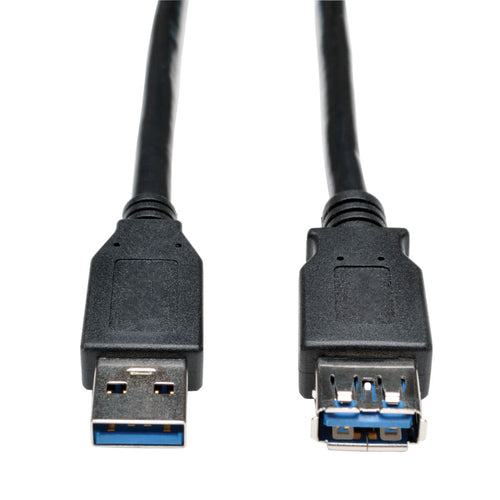 USB 3.0 SuperSpeed Extension Cable 3ft Tripp Lite Black M/F