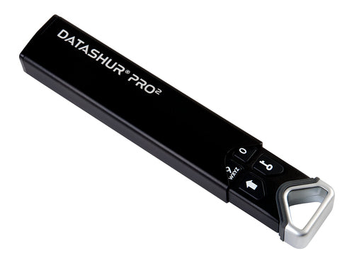 iStorage datAshur PRO2 512GB USB-Flash-Laufwerk FIPS 140-2 zertifizierte AES-XTS 256-Bit-Verschlüsselung