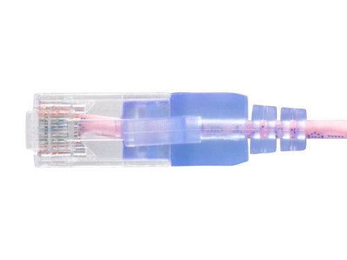 Networking Cable Monoprice Cat6a 1.5M U/UTP RJ-45 Pink
